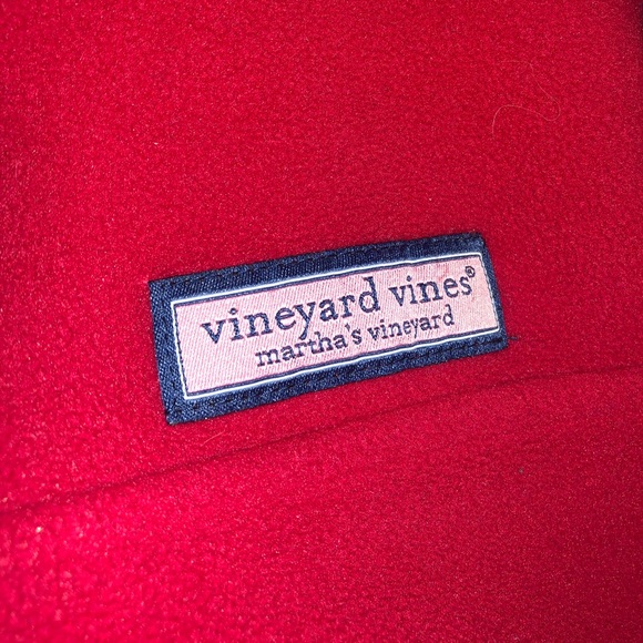 Men’s Vineyard Vines Red Quarter-Zip - Picture 2 of 6